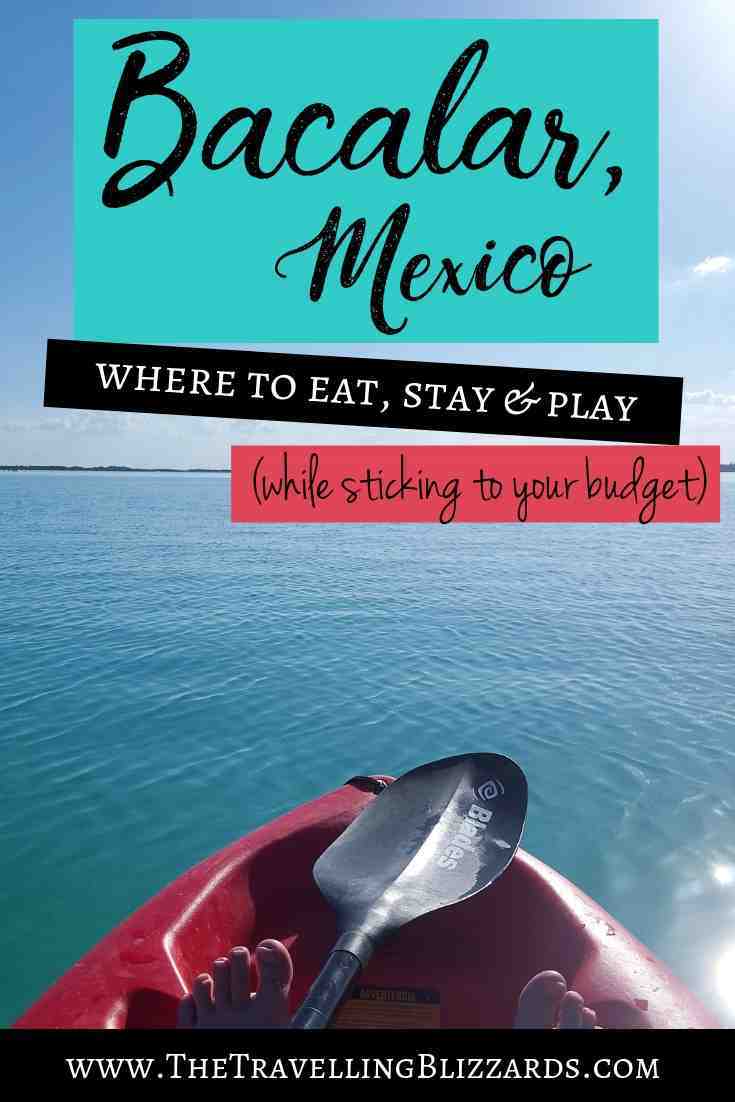 Top tips for visiting Bacalar, Quintana Roo. Click to see how to get there, where to stay and what to do. Laguna Bacalar is only 4 hours from Cancun, and worth the trip! #Mexico #bacalar #daytripfromCancun #budgettraveltips #Mexicovacation