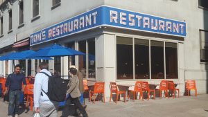 Seinfeld fan? Stop by Tom's Restaurant for lunch!