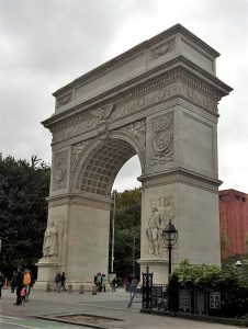 The Fifth Avenue arch is iconic and a must see