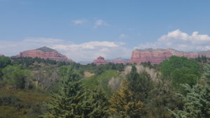 The view from Red Rock Visitors Center