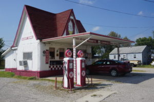 The Dairy King, in an old Marathon gas station
