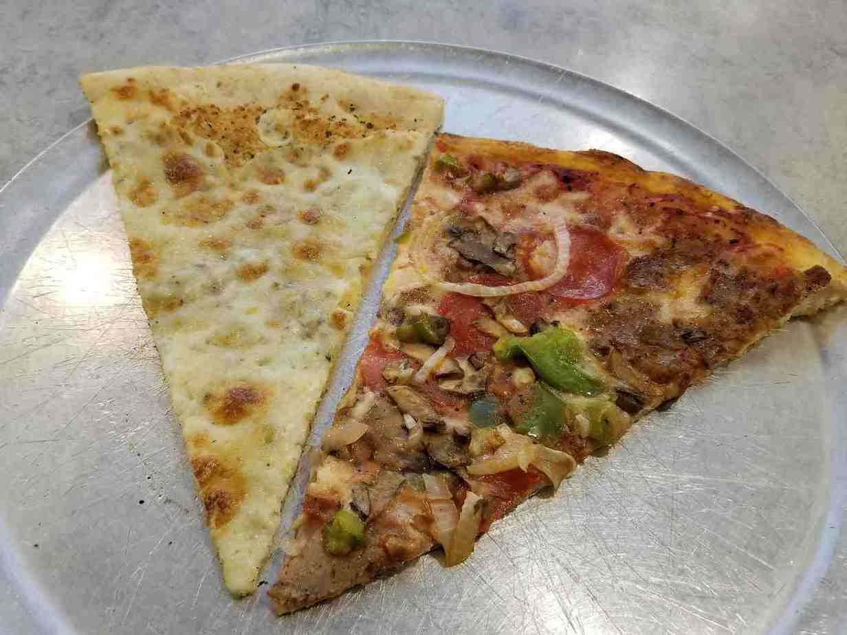 Aniello's NY thin crust pizza on Market Street in Corning NY